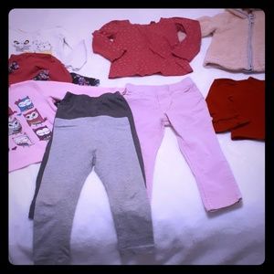 3t girl used clothes bundle